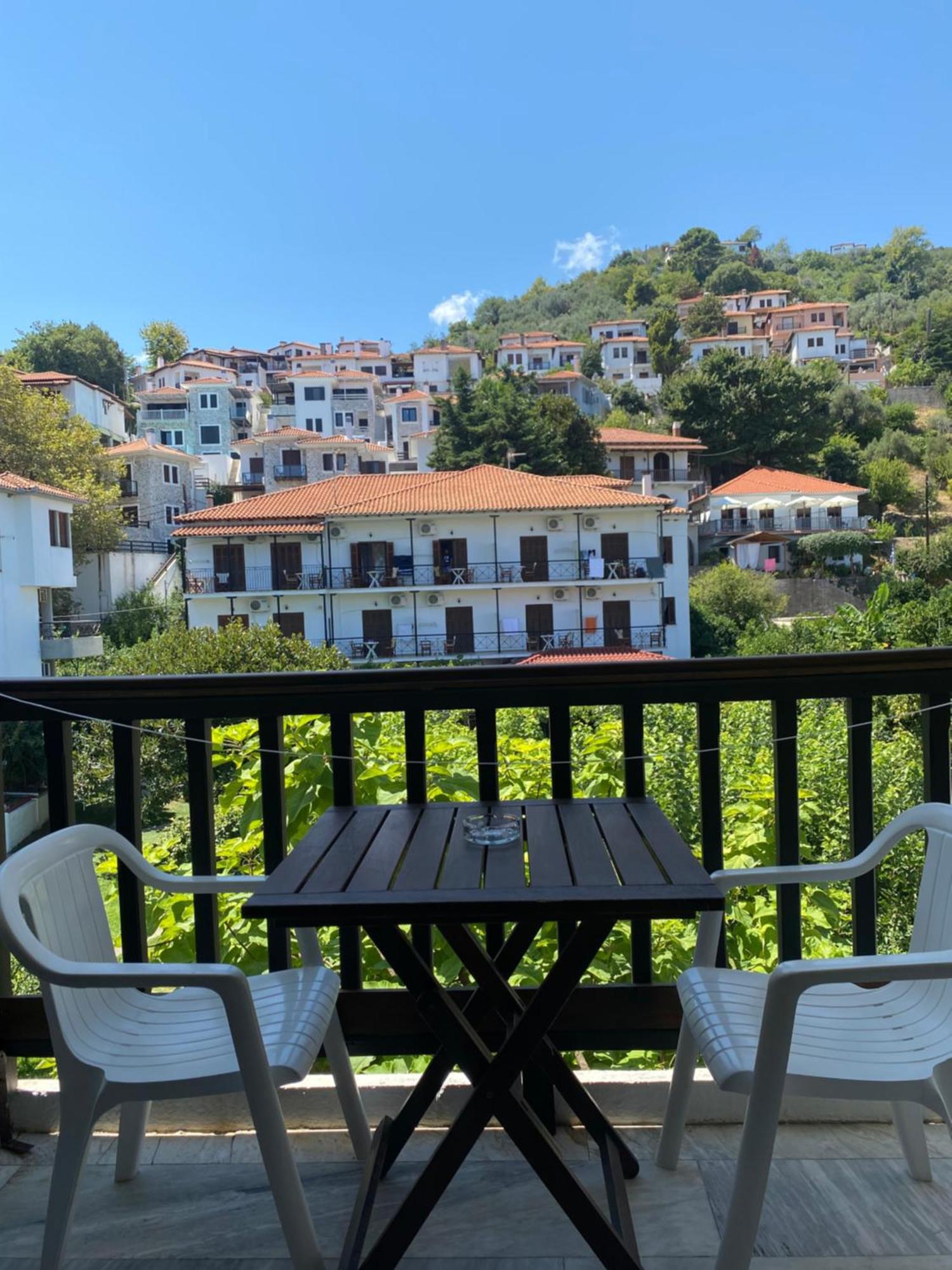 Zefiros Hotel Agios Ioannis  Luaran gambar